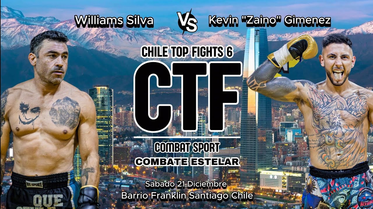 CTF 6 Combate Esteler Williams Silva 🇨🇱 VS Kevin Gimenez 🇦🇷 Fight Highlights 🥊🔥🌟 - Santiago Chile 🎥