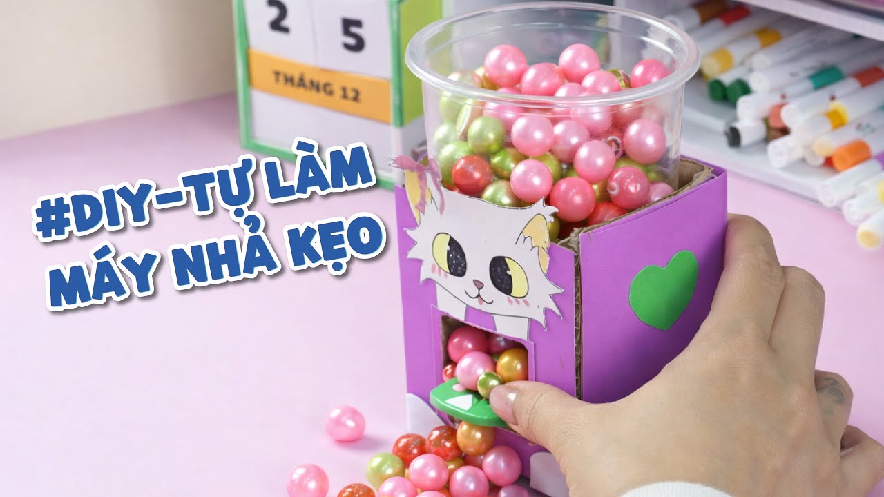 DODO DINO|Chiếc Máy Nhỏ Xíu Nhả Kẹo Không Ngừng!This tiny machine keeps dispensing candy nonstop!