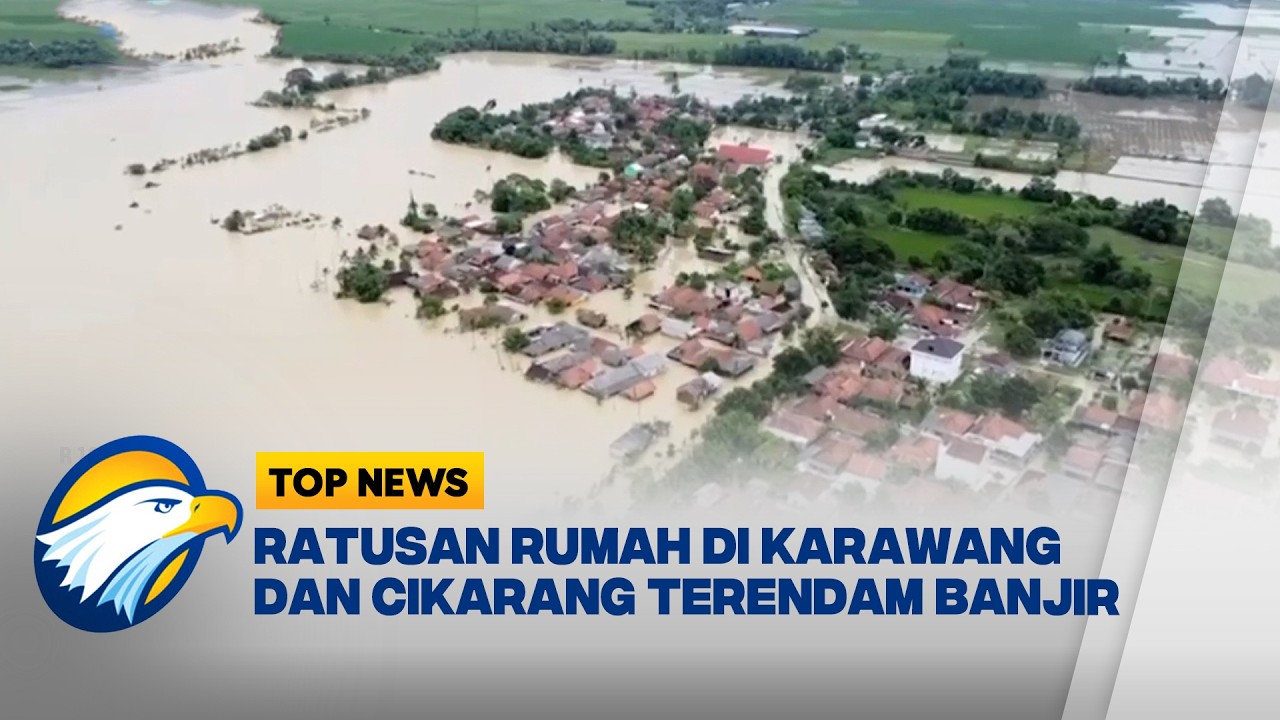 Banjir rendam Rumah di Karawang dan Cikarang [Top News]
