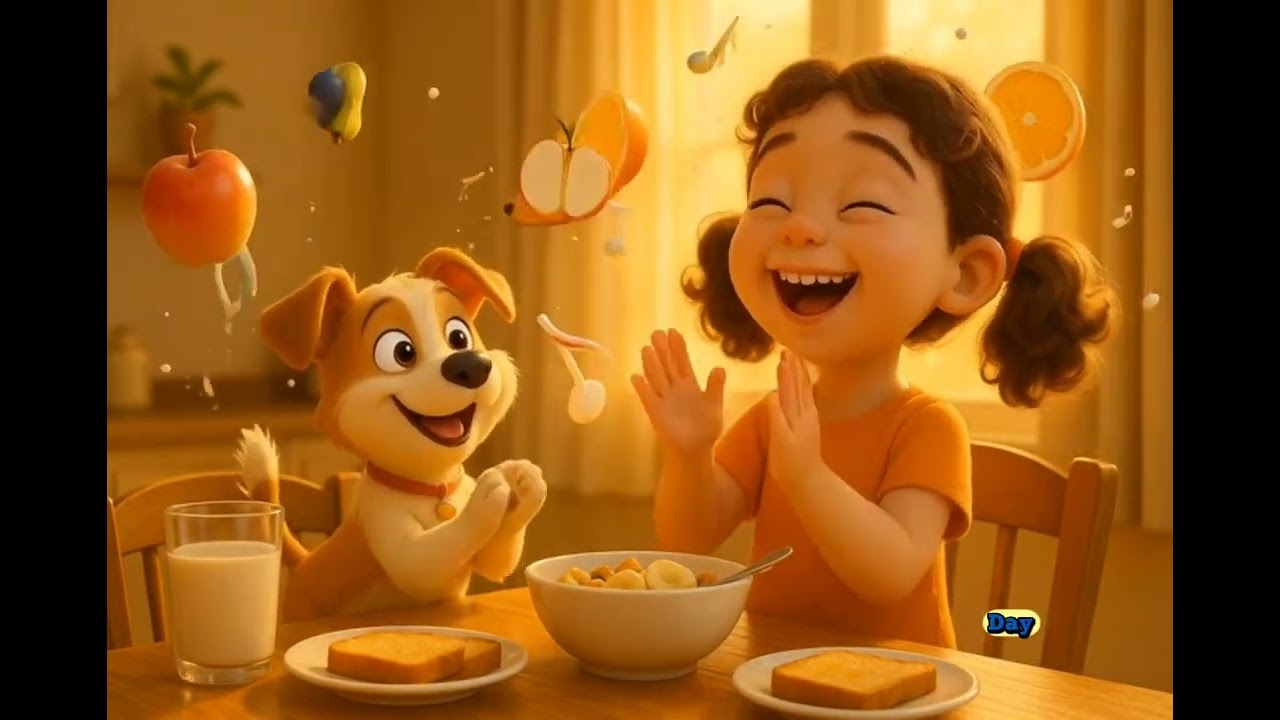 Good Morning, It’s a Brand New Day! | Wake Up! Kids Morning Routine Song | Brush, Eat, Dress, Hooray