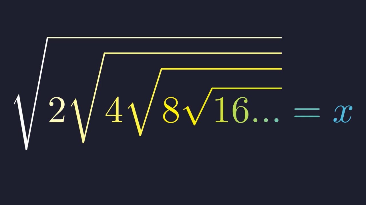 Solving the Infinite Nested Radical (Step-by-Step)