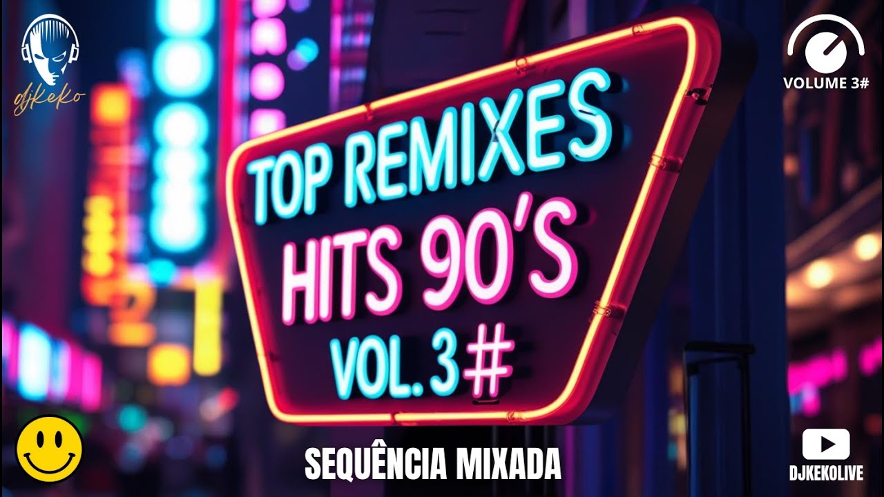 REMIXES 90's - Sequência mixada Vol. 3# DJ Keko #setmix (Cher, Double You, R.E.M, O.M.C...)