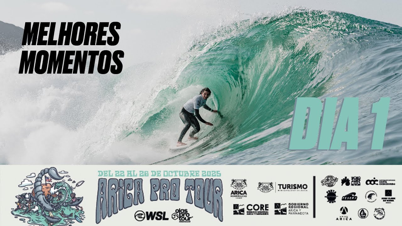 Melhores Momentos: WSL Arica Pro Tour - Dia 1