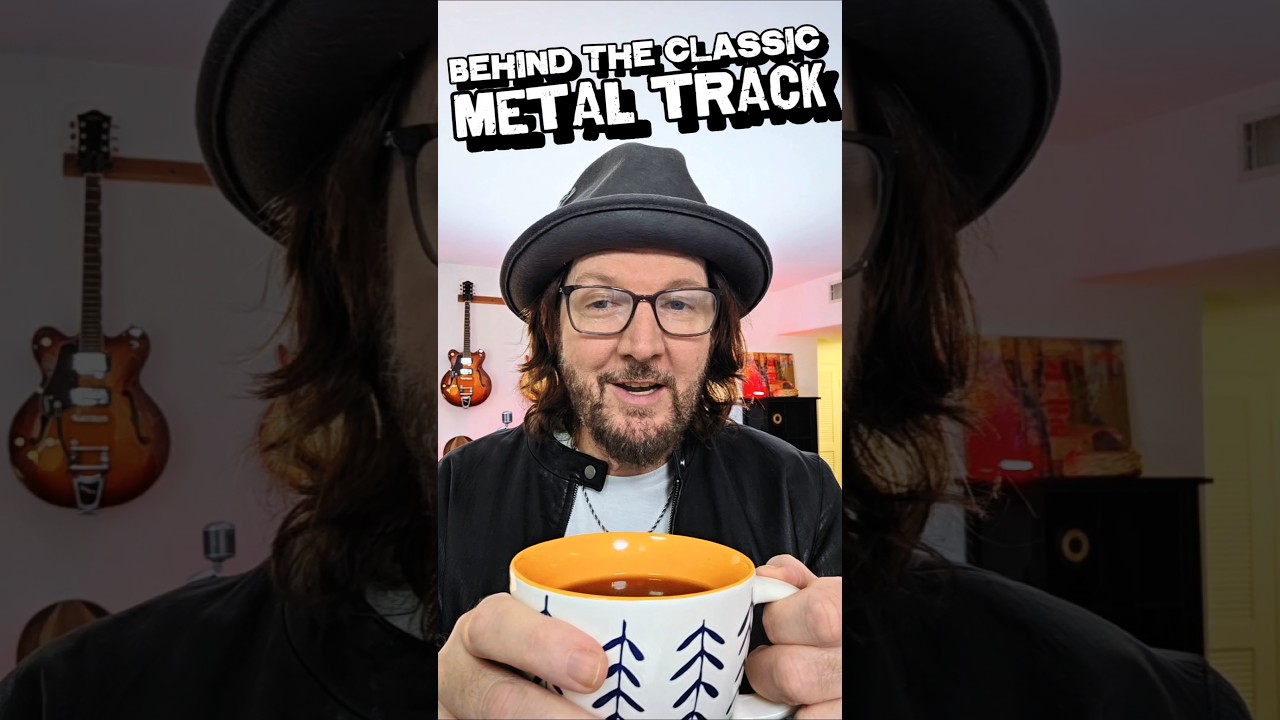 BEHIND THE CLASSIC METAL TRACK 🤘 #metalmusic #80smetal #80smusic #metalband