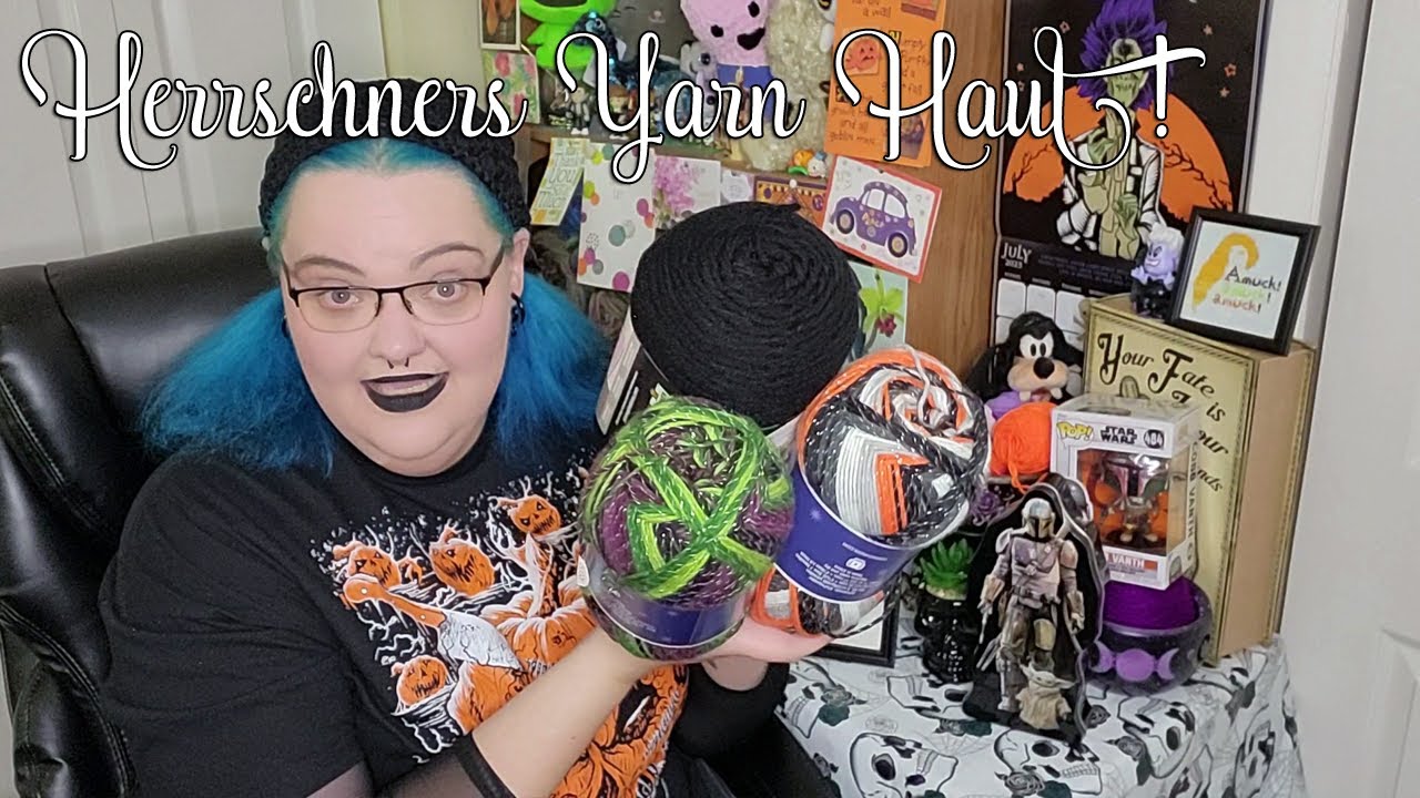 Herrschners HALLOWEEN Yarn Haul! - Amethyst Craftworks