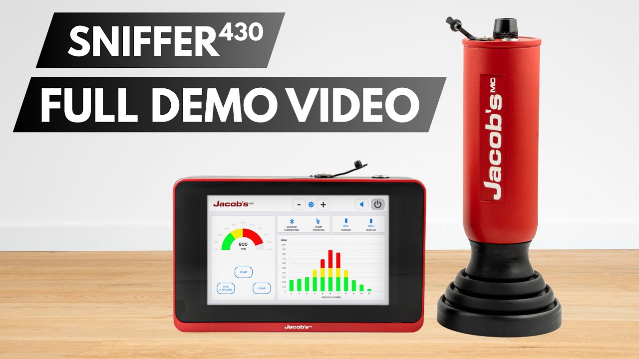 Training video Sniffer430 tracer gas water leak detector #plumbing
