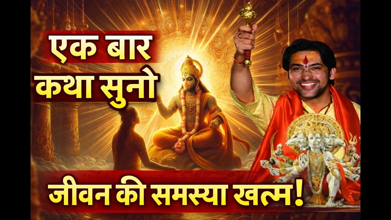 एक बार हनुमान जी की यह कथा सुनो जीवन की समस्या खत्म | Hanuman Ji Ki Katha | Hanuman Bhakti