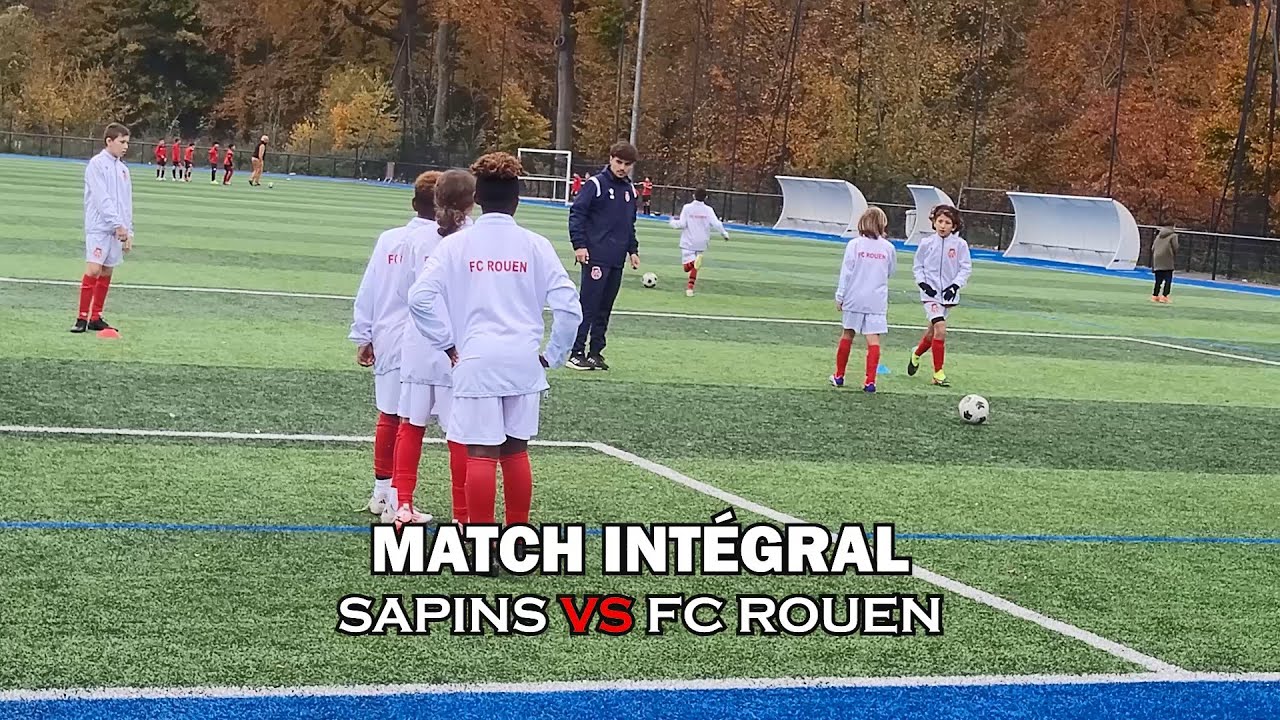 SAPINS VS FC ROUEN/5ÈME JOURNÉE CHAMPIONNAT U13
