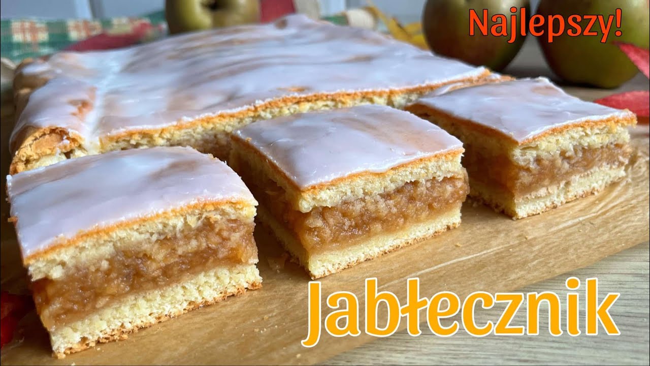 🍎Najlepszy Jabłecznik Krucho-Drożdżowy/ Tak Pyszny jak Szarlotka🍏