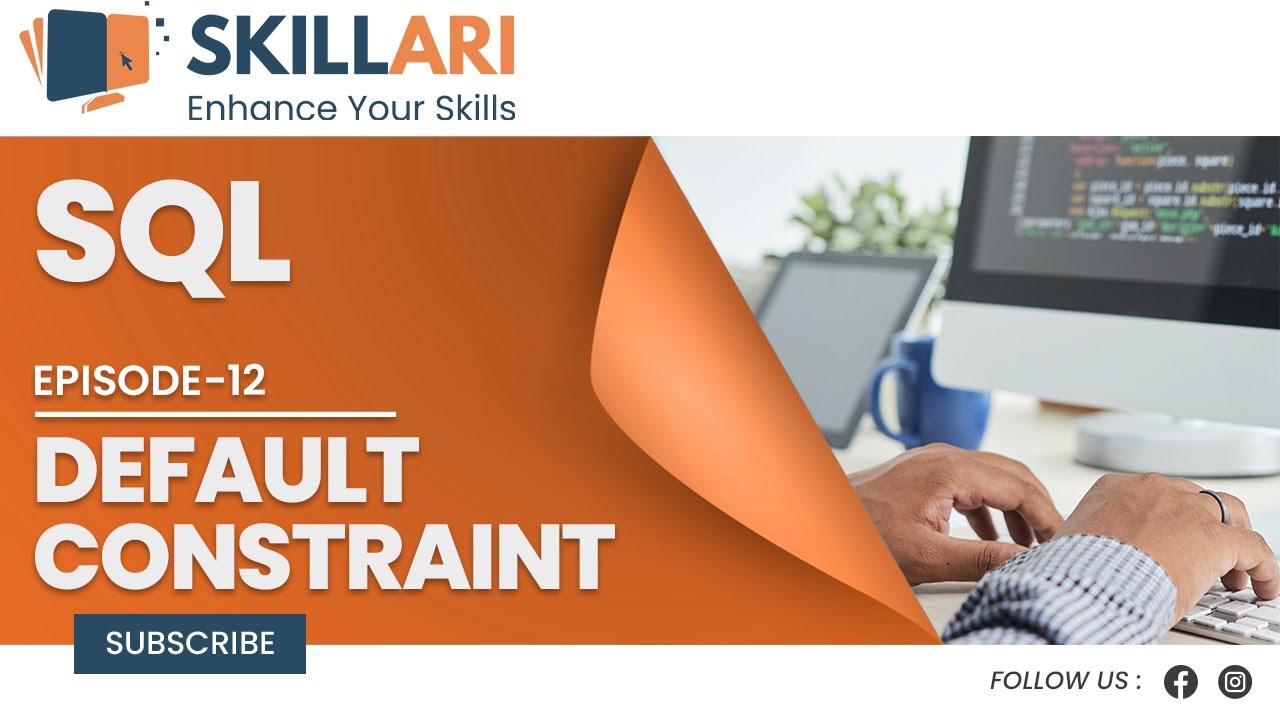 # 12 Default Constraint | Constraints |  What is DEFAULT in SQL and How to set Default Value in SQL