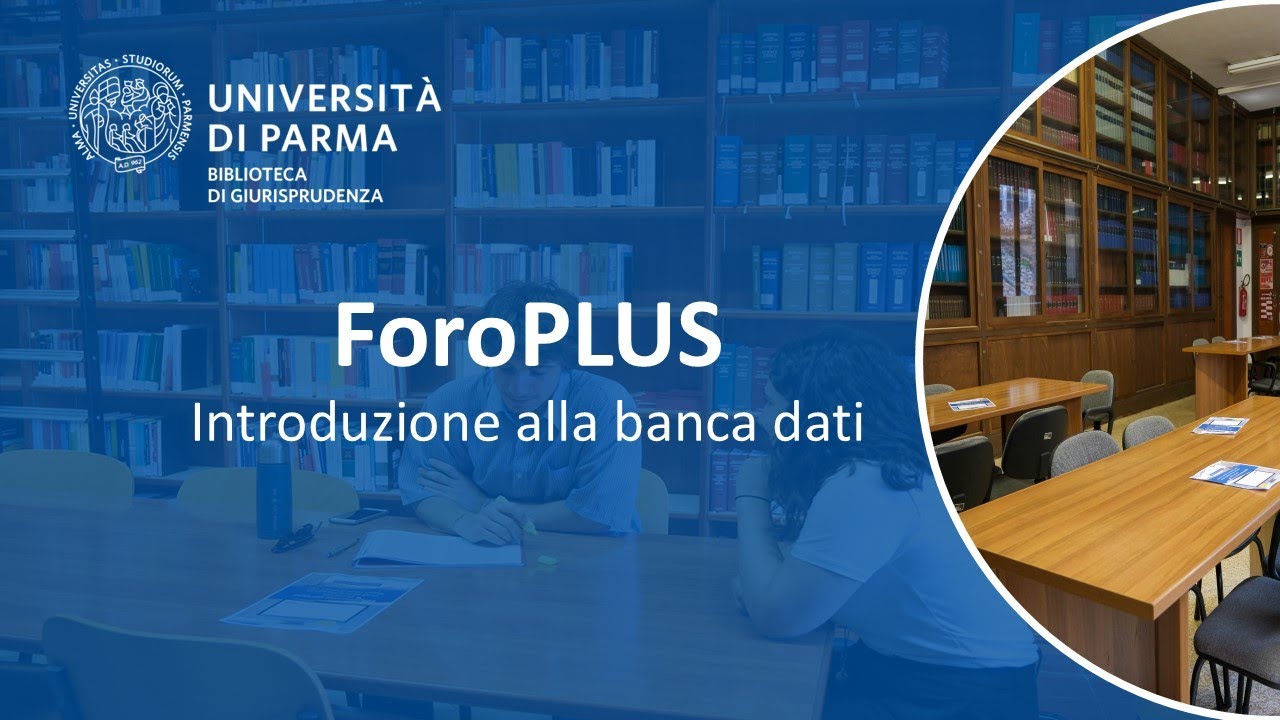 ForoPlus - Introduzione alla banca dati