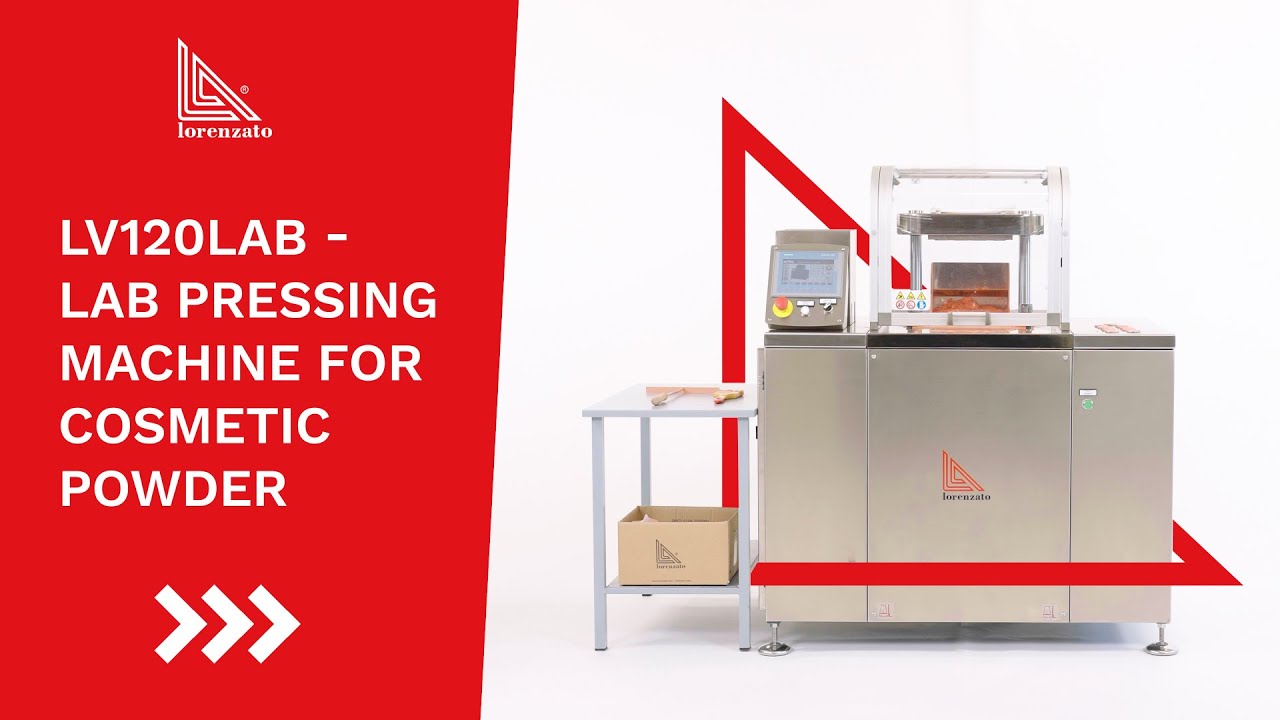 LV120LAB - LAB Pressing Machine for Cosmetic Powder | Lorenzato