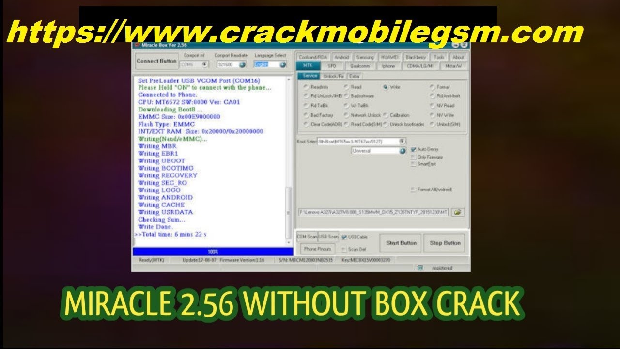 Miracle Thunder Crack 2.56