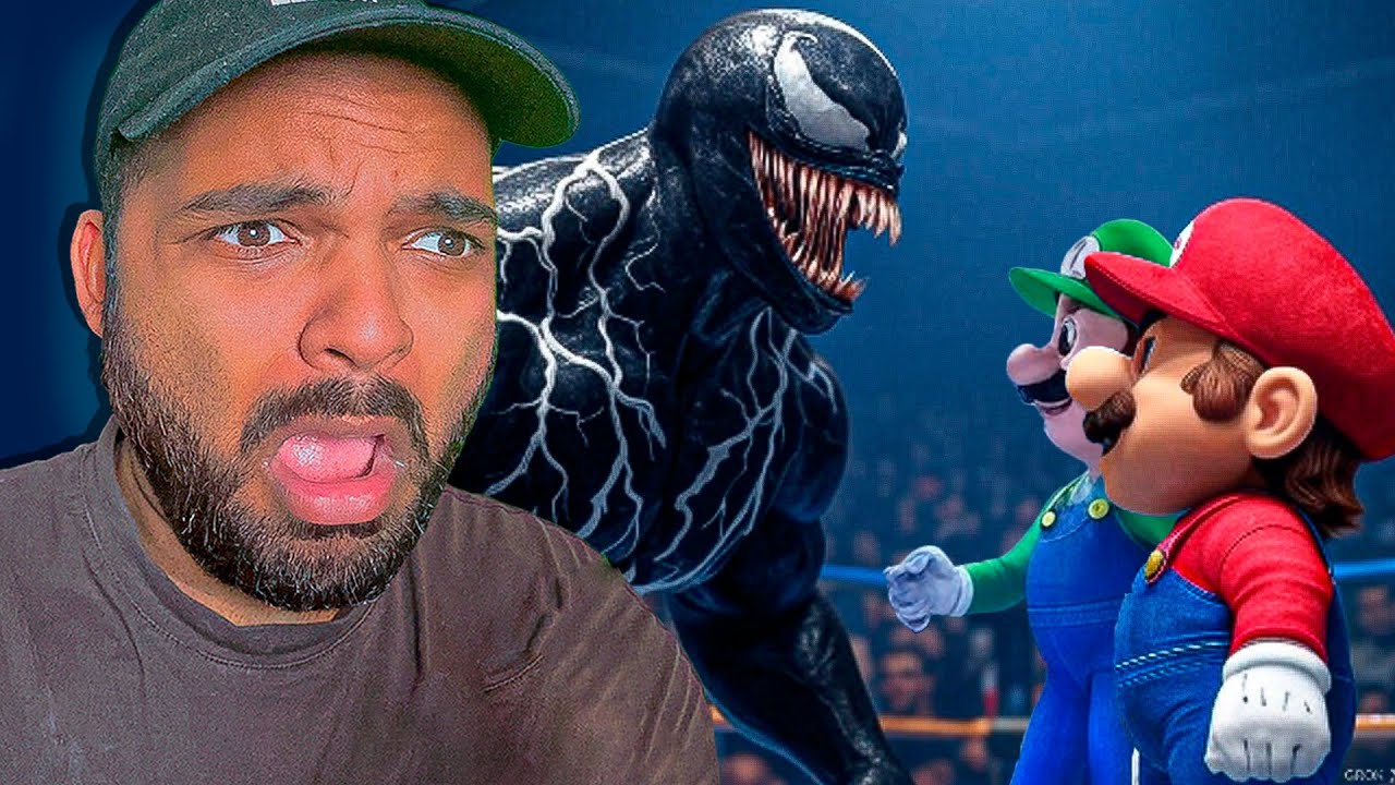 VENOM se BAT contre MARIO et LUIGI sur WWE !