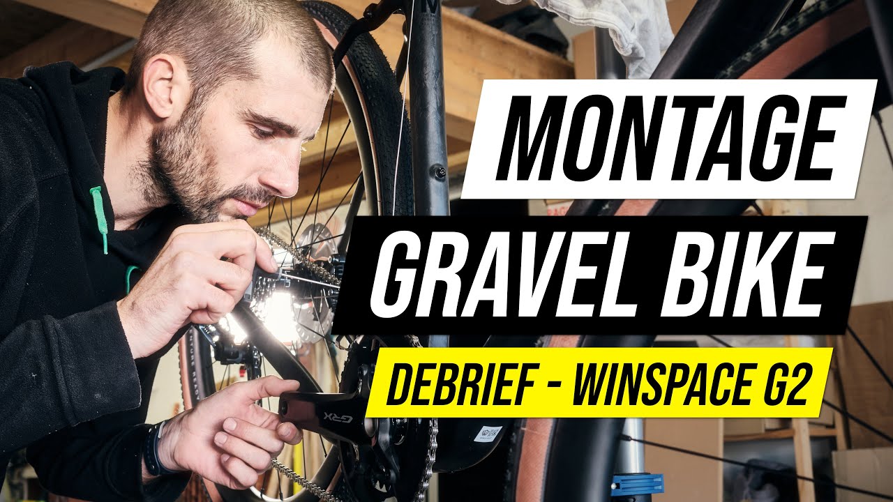 COMMENT j'ai monté mon nouveau VÉLO GRAVEL WINSPACE G2 ? (Ça a failli bien merder 😱)
