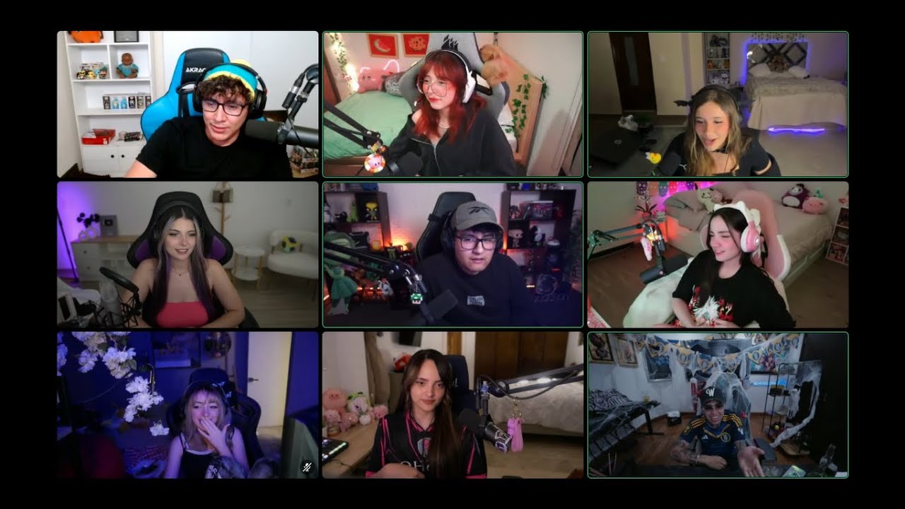 CHUPISTREAM CON TEAM MINITAS, ELDED, WESTCOL, EMIKUKIS, SYLVEEY, LOCOCHON y ANTONYCRATV