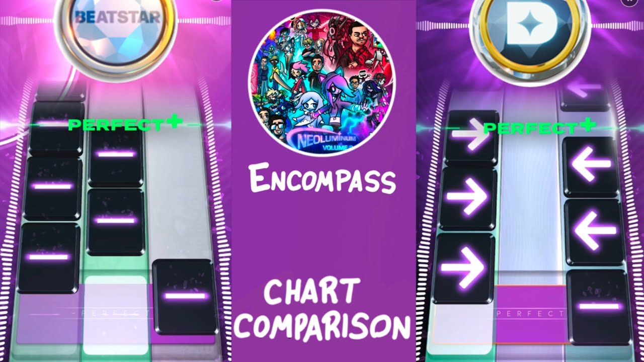 BEST CHART EVER!!! &mdash; [Beatstar] Encompass - MRSHL // Chart Comparison (Standard and Deluxe)