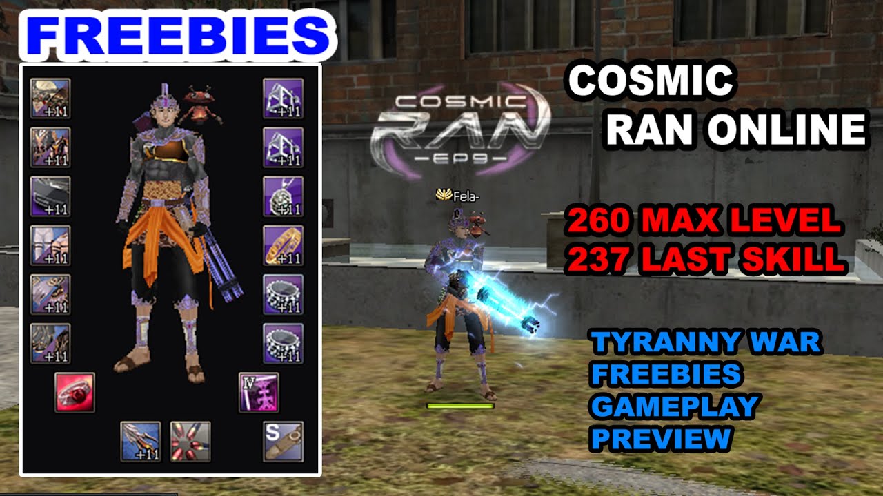 COSMIC RAN ONLINE | Fela D' Explorer | GAMEPLAY & PREVIEW | SERVER INFO,DL LINK BELOW | FREE REFORM