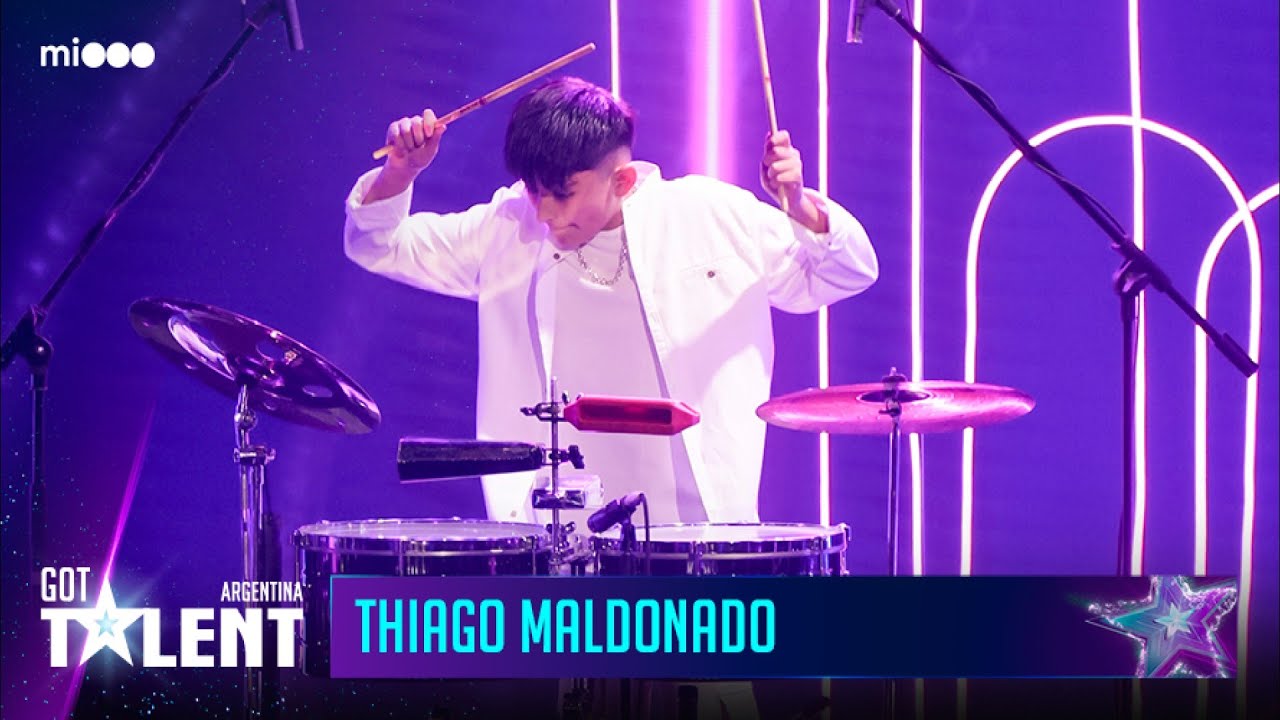 Thiago Maldonado - Timbales | Finales | Got Talent Argentina 2023
