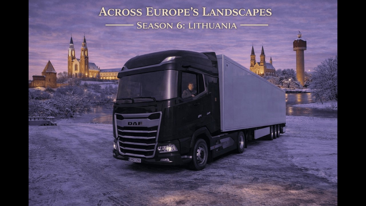 Across Europe’s Landscapes ~ Season 6: Lithuania / Tauragė → Panevėžys  [12/02/2026]