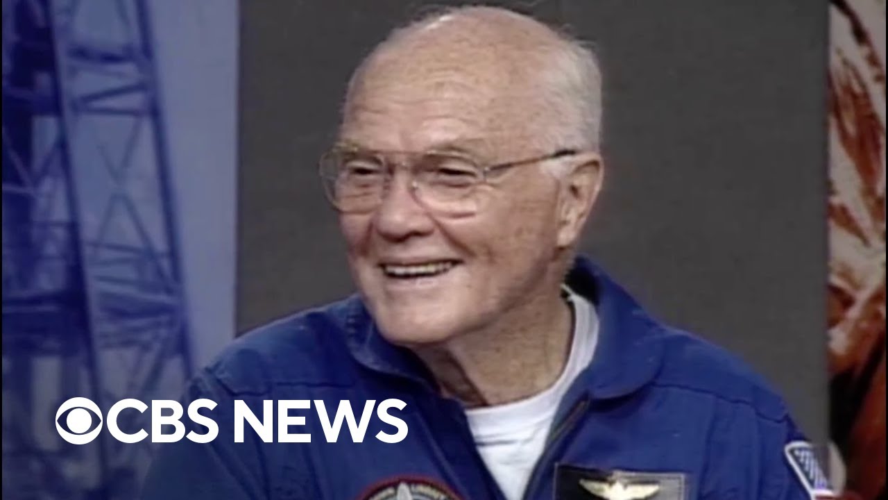 From the archives: John Glenn on becoming oldest person to fly in space in 1998