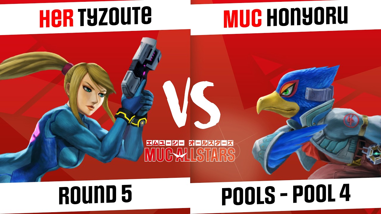 [MUC AllStars #18 - S2] Pools - Pool 4 - Her | Tyzoute (Zero Suit Samus) VS MUC | Honyoru (Falco)