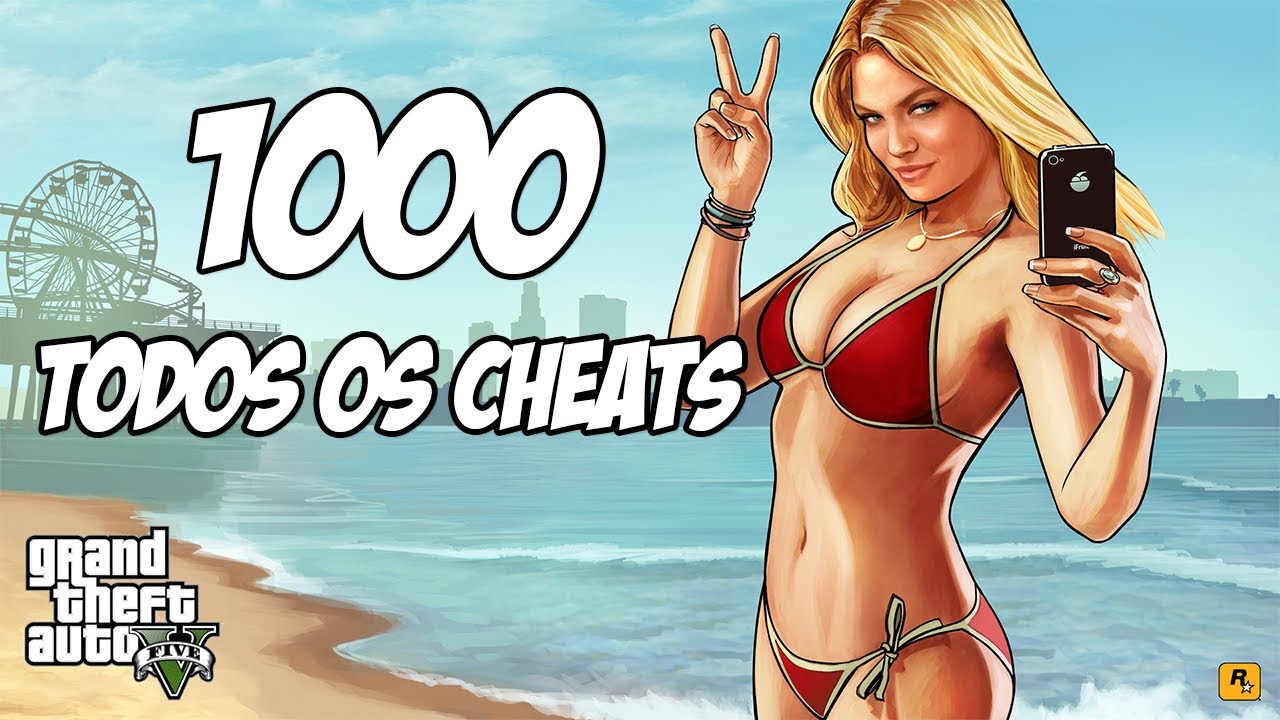 Video 1000!! GTA V - Todos os Cheats