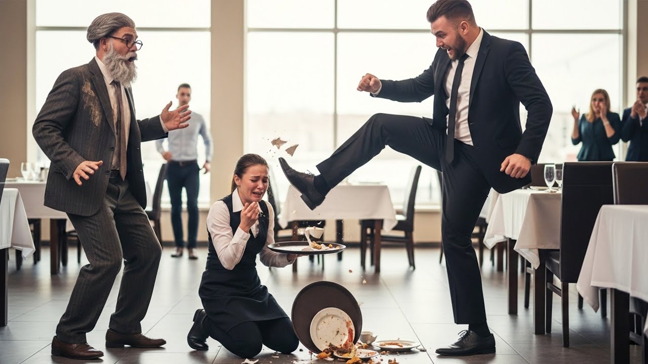 CEO in Disguise Sees Manager Kicking Crying Waitress — He Calls 50 Lawyers to 