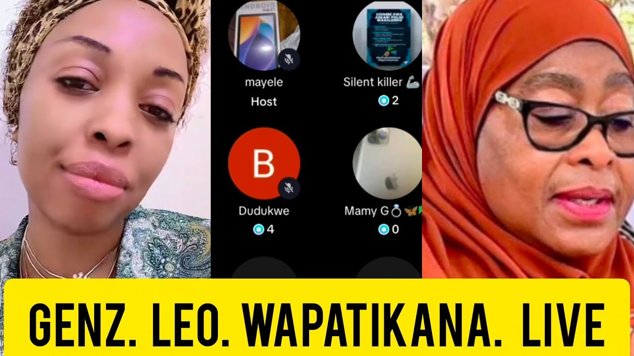 GENZ LEO WAPATIKANA LIVE YAINGIA MZUNGU 🤣