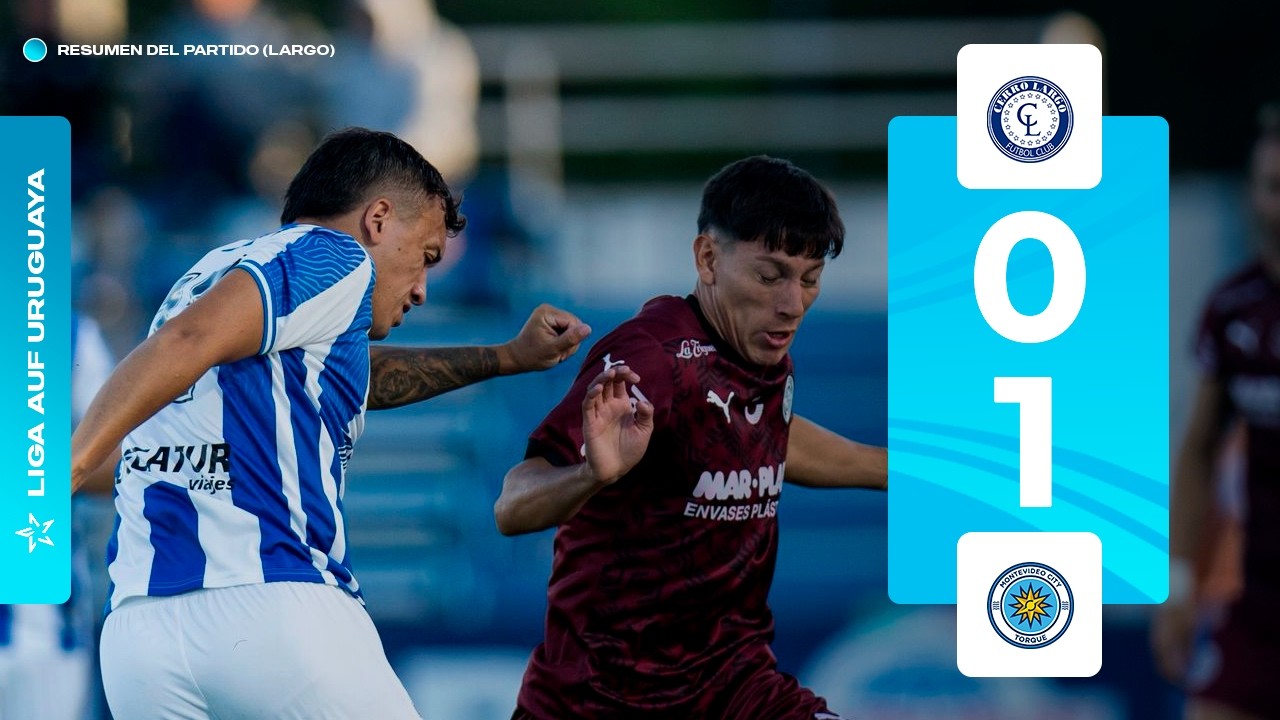 Cerro Largo 0-1 Mvd. City Torque | HL Largo | Fecha 5 | Torneo Apertura 2026 | #AUFTV