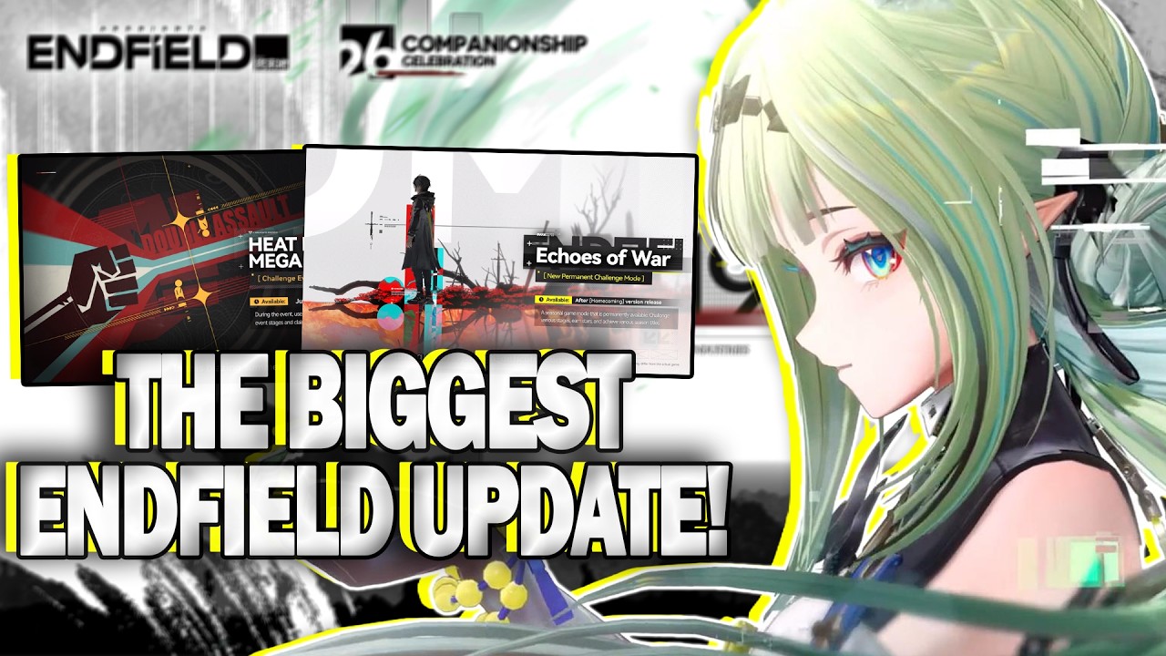 Endfield 1.4 Looks Absolutely Amazing! (New Modes, Maps, Factory, Gameplay, QoL, and much more!)