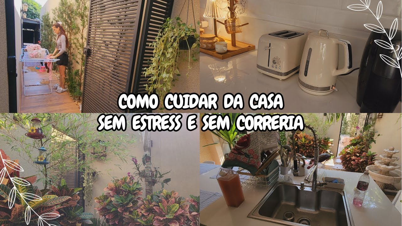 MUDEI TUDO DE LUGAR / CUIDEI DA CASA INTEIRA NA TRANQUILIDADE | SOBROU TEMPO PARA CUIDAR DE MIM