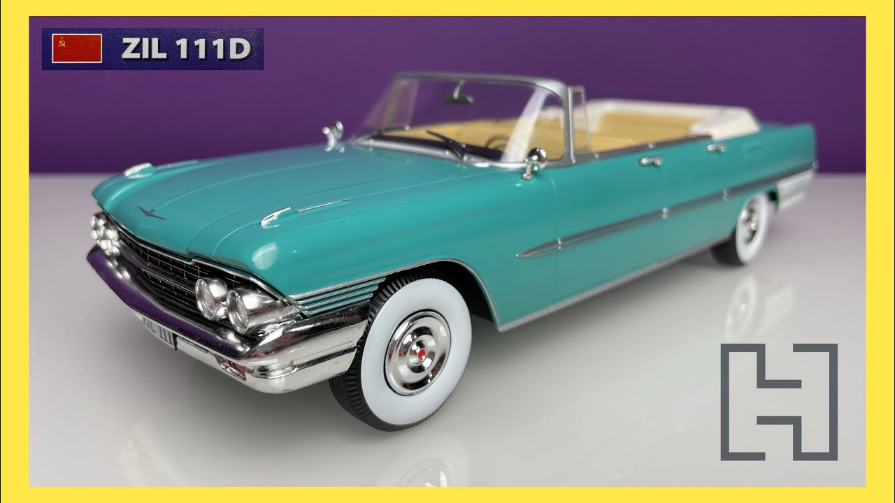 1:24 ZIL 111D - Automobile de neuitat (Nr. 42) - Hachette