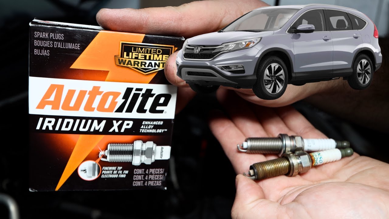 Замена свечей зажигания Honda CR-V