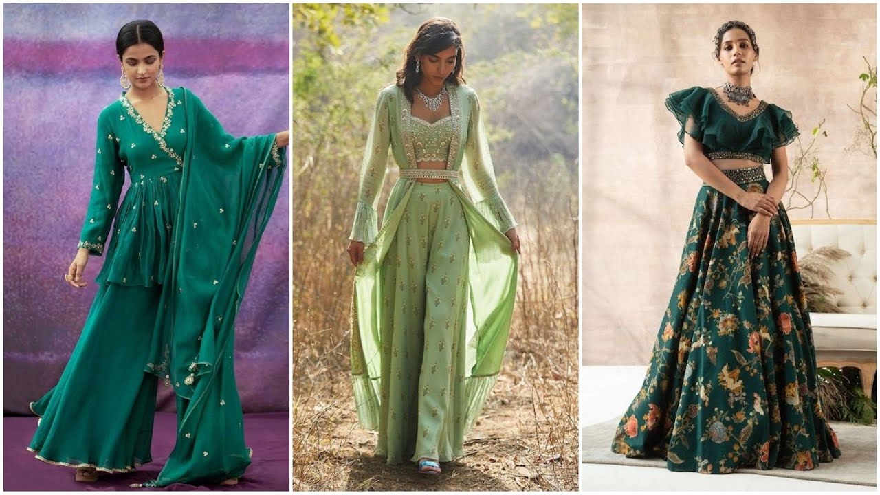 Mehendi outfit ideas|| Dresses for mehendi function