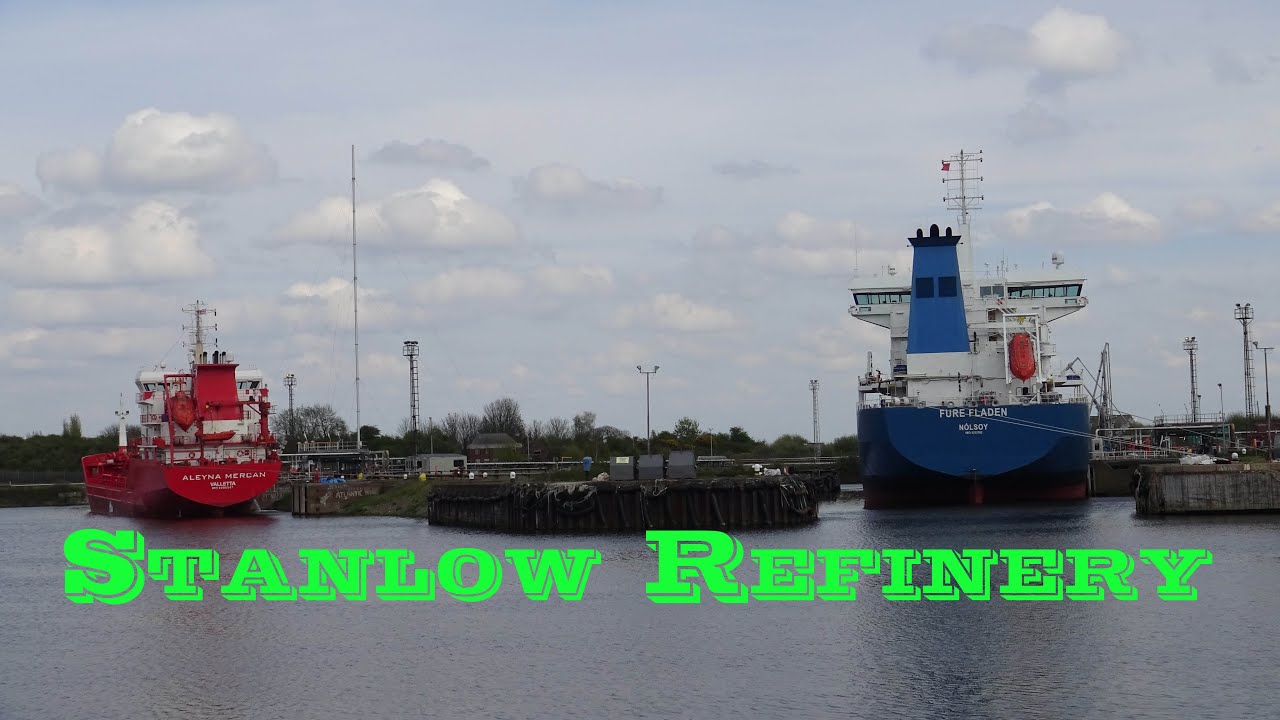 Stanlow Oil Refinery.