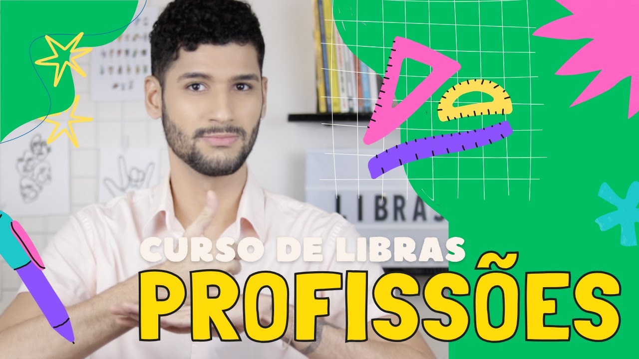 #18 AULA: profissões | Curso Básico de Libras com Léo Viturinno