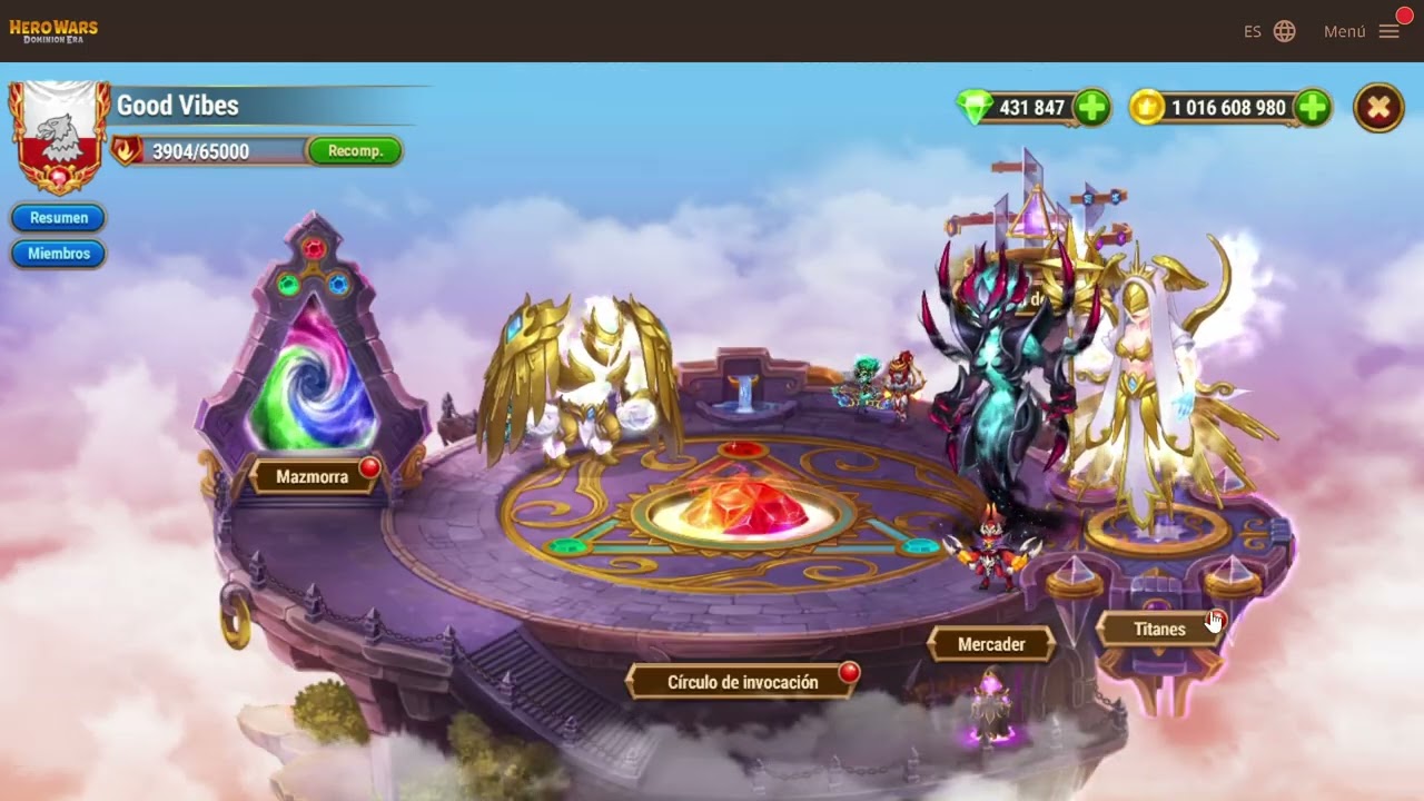 Hero Wars Tournament of Titan Power 1st place - leveling up Asherona -  December 2025