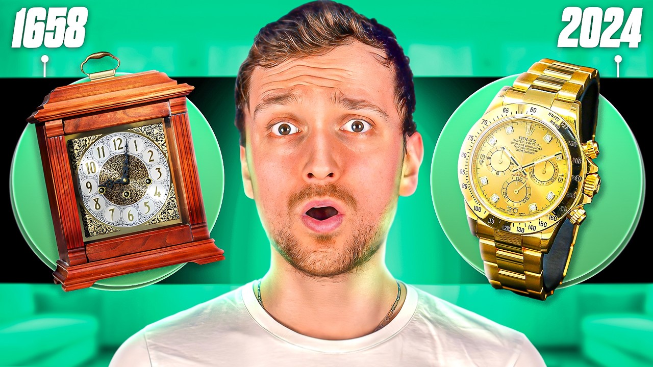 Toute l’histoire de l’horlogerie ! Du commencement jusqu’à maintenant