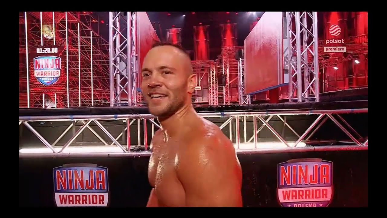 michał grochola ninja warrior polska 9 finał stage 2