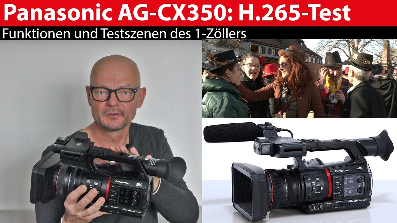 Panasonic AG-CX 350: Testszenen und Funktionen des 1-Zoll-Camcorders