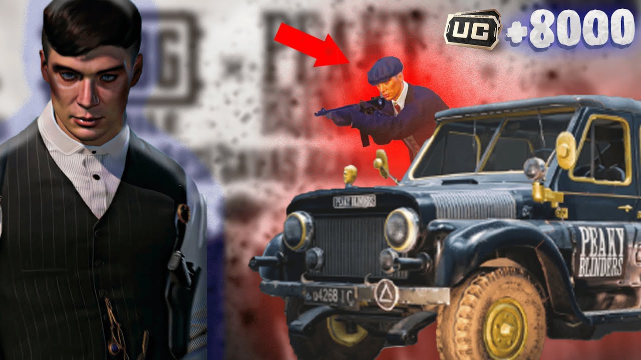 SKINS DE PEAKY BLINDERS EN PUBG MOBILE | +8000 UCs