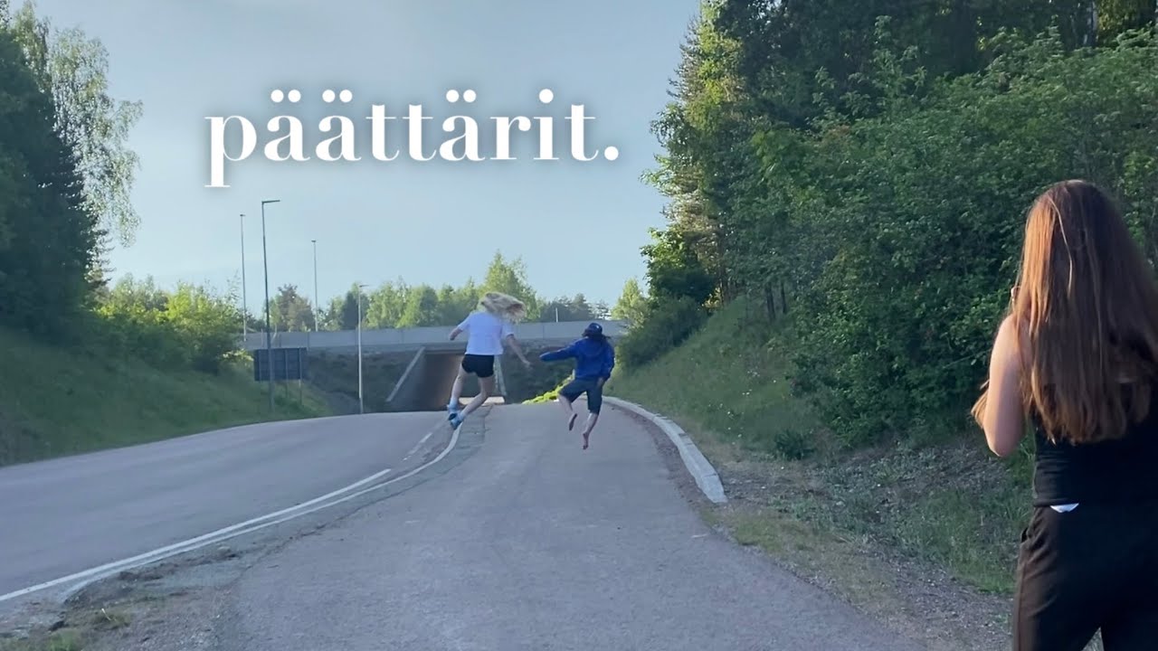 Kevätjuhla, rannalla kavereiden kanssa.