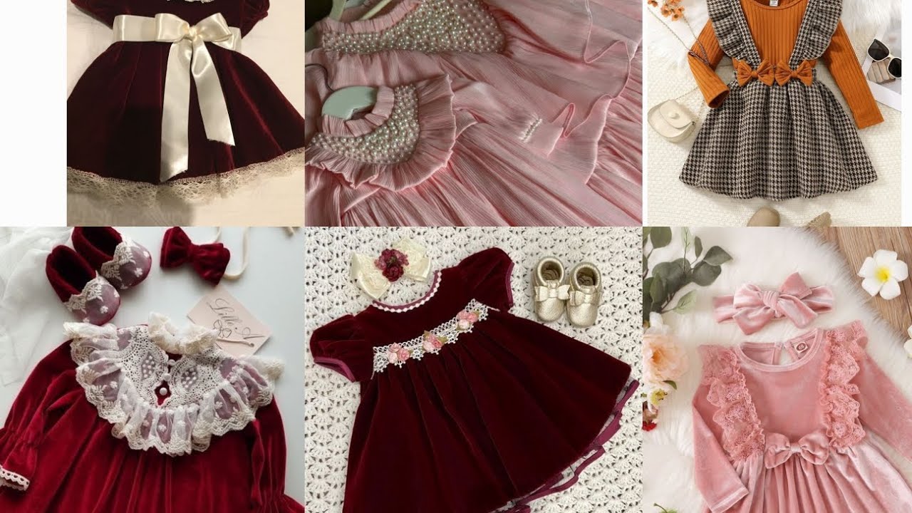 Winters arrived and here we are new dress design idea's for winters my little cuteipai's❤️ 