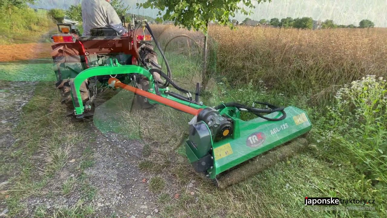 SVAHOVÝ / PŘÍKOPOVÝ KLADÍVKOVÝ MULČOVAČ AGL 125 145 (BCRL, BELS)