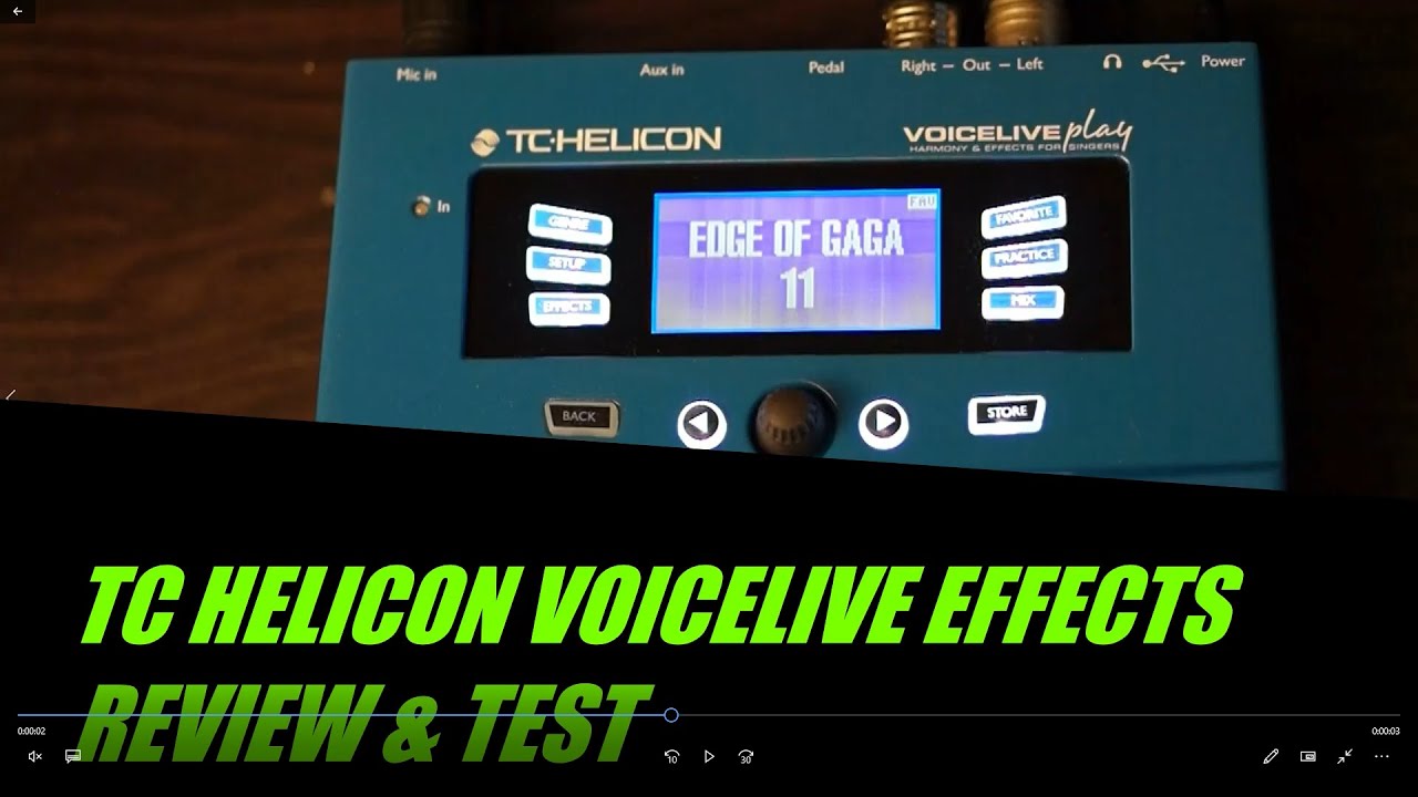 Обзор и тестирование TC Helicon VoiceLive Play