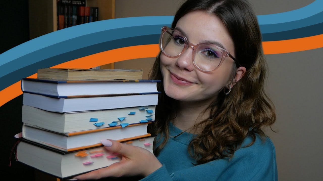 ASMR [PL] | czytelnicze podsumowanie ostatnich miesięcy 📚🤓 | szept, stukanie, długie paznokcie