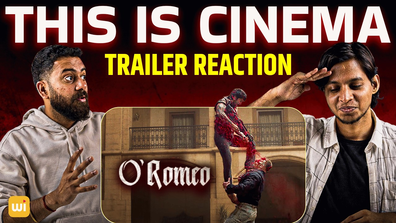 O’Romeo Trailer REACTION | Shahid Kapoor का खूंखार अवतार | Triptii D | Vishal Bhardwaj