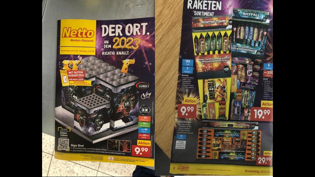 Feuerwerk Prospekt 2022/2023 Netto Marken Discount