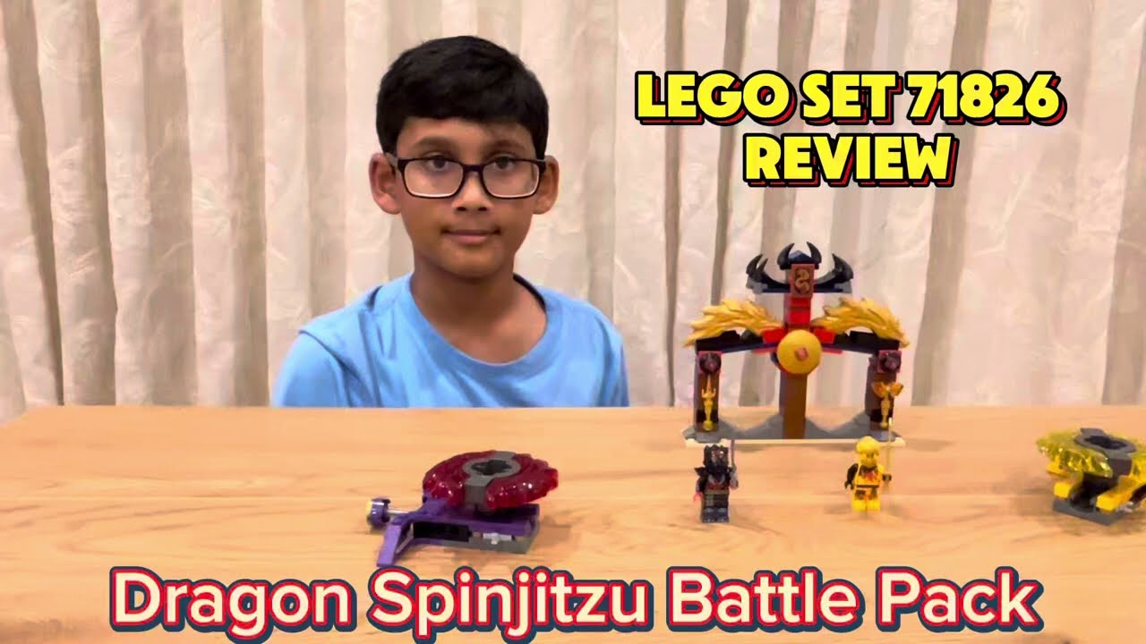 LEGO Ninjago Set 71826 | Dragon Spinjitzu Battle Pack Review